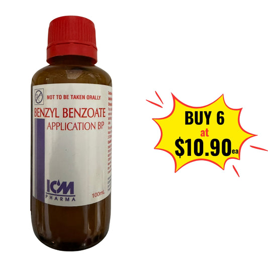 Benzyl Benzoate 25% Emulsion 100ml