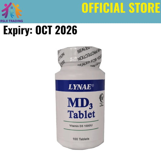 Lynae MD3 Vitamin D 1000IU 100s