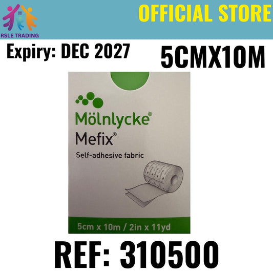 Mefix Self-Adhesive Fabric Tape 5cm x 10m – Secure & Comfortable Dressing Fixation