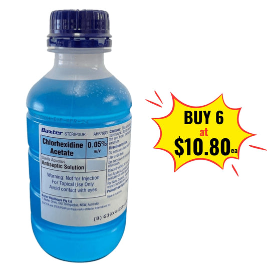 Baxter Chlorhexidine 0.05% 1000ml