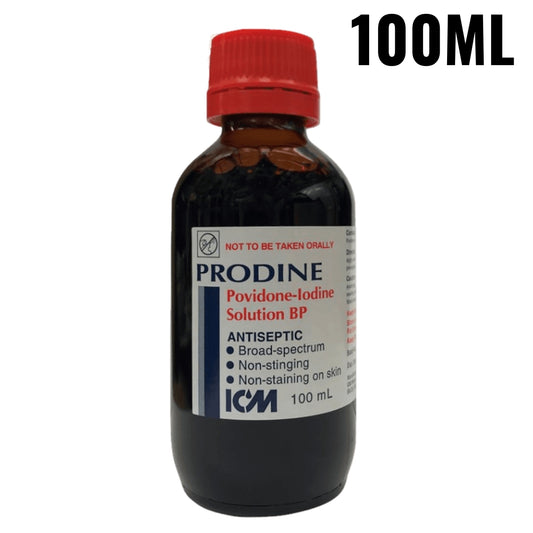 Povidine 100ml Iodine Solution 10%
