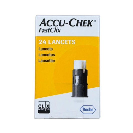Accu Chek Fastclix Lancets 24'S