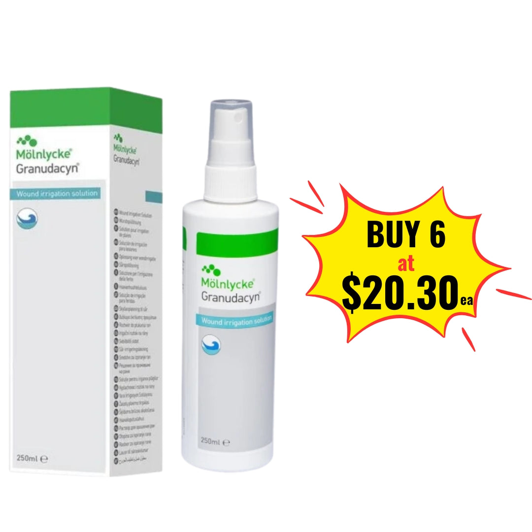 Granudacyn Wound Irrigation Solution 250ml