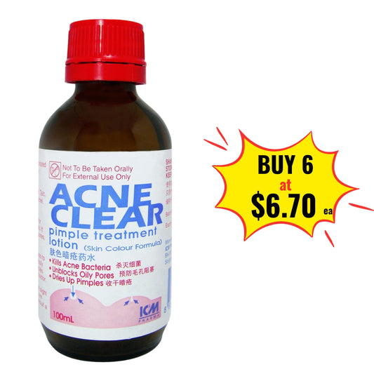Acne Clear Pimple Treatment Lotion 100ml