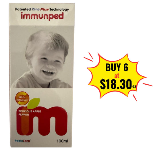 Immunped 100ml Vitamin C ZincPlus® Syrup