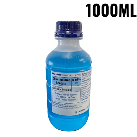 Baxter Chlorhexidine 0.05% 1000ml