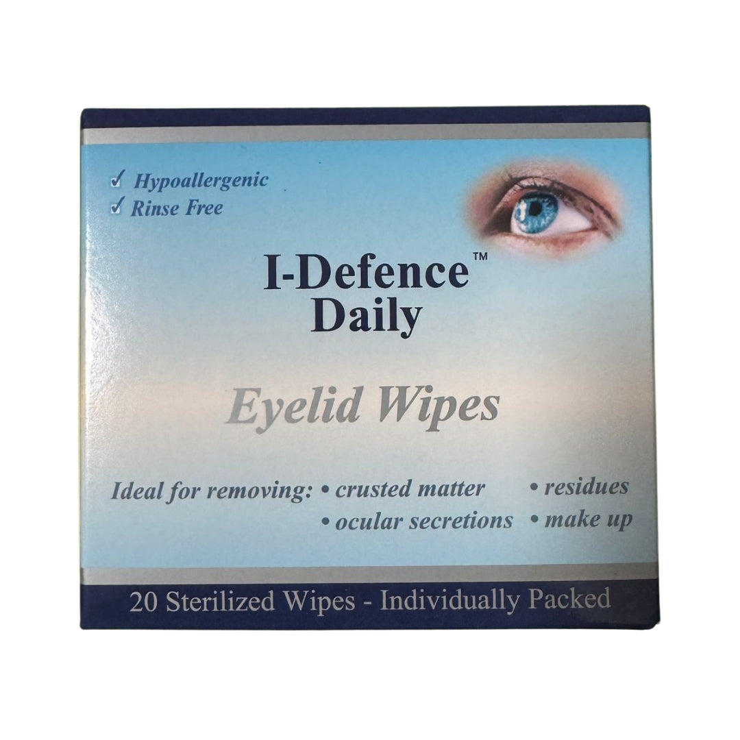 I-Defence Daily Eyelid Wipes 20s