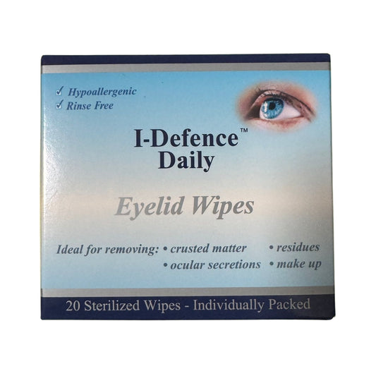 I-Defence Daily Eyelid Wipes 20s