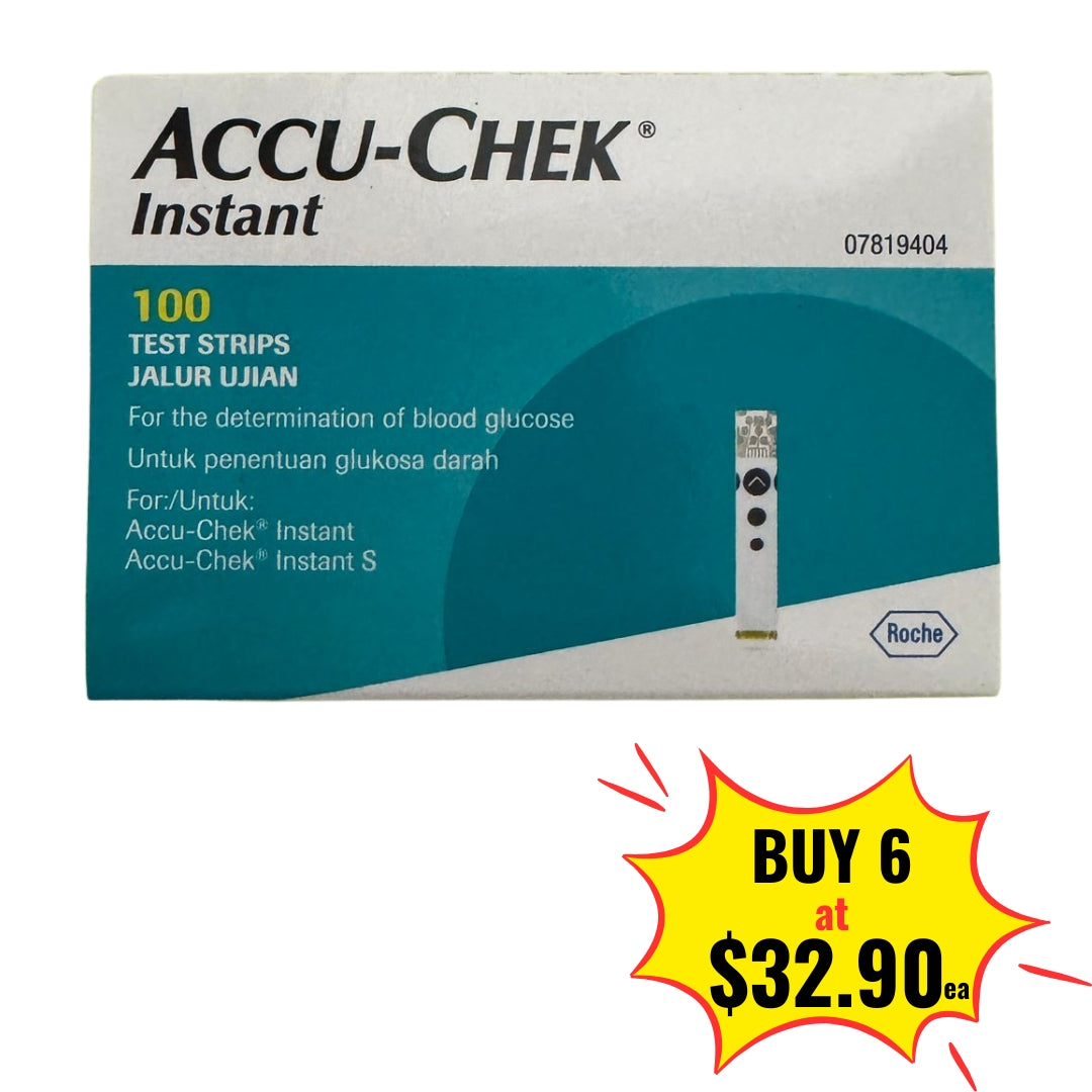 Accu-Chek Instant Test Strips 100's