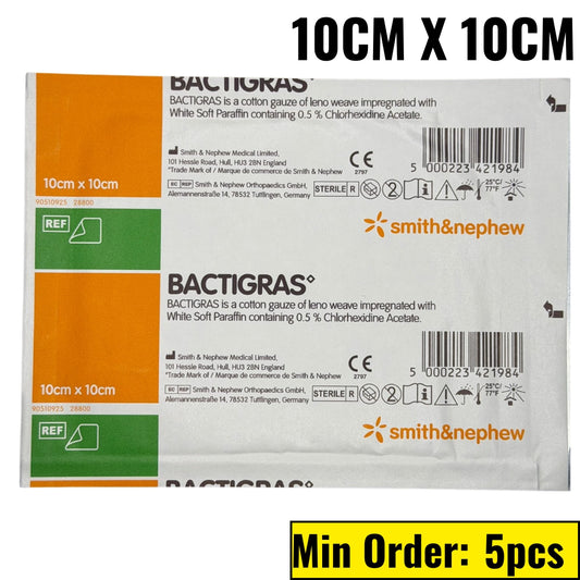 Smith & Nephew Bactigras Dressing 10x10cm 1s