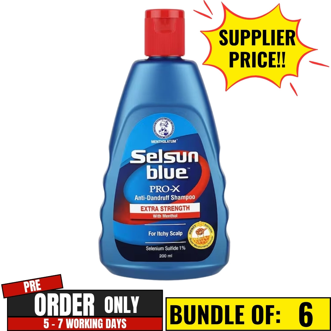 Selsun Blue Extra Strength ProX Anti-Dandruff Shampoo 200ml