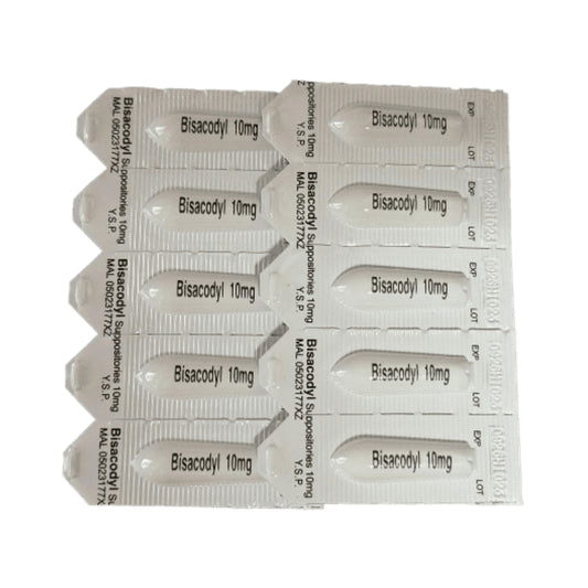 Bisacodyl 10mg Suppositories
