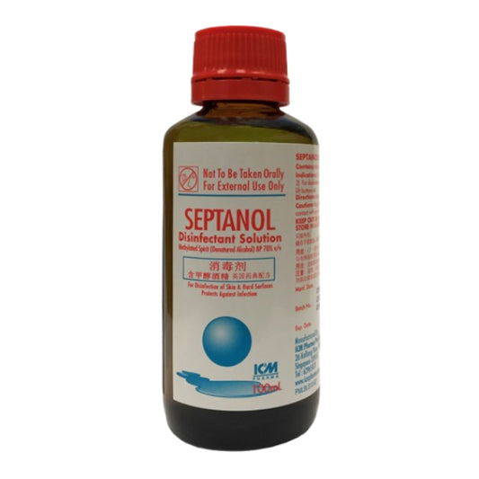 Septanol Disinfectant Solution 70% 100ml