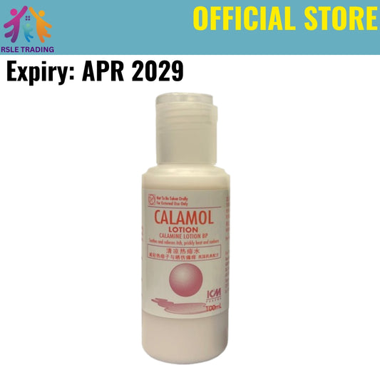 Calamine Lotion 100ml – Gentle Cooling Relief for Itchy, Irritated & Sunburned Skin