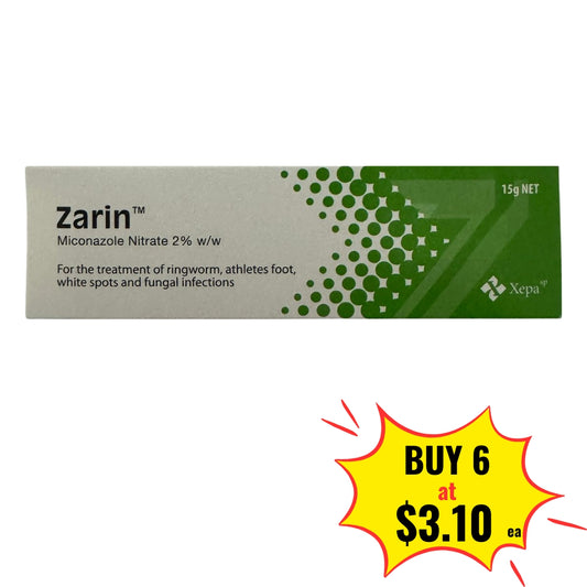 Zarin Antifungal Cream 15g