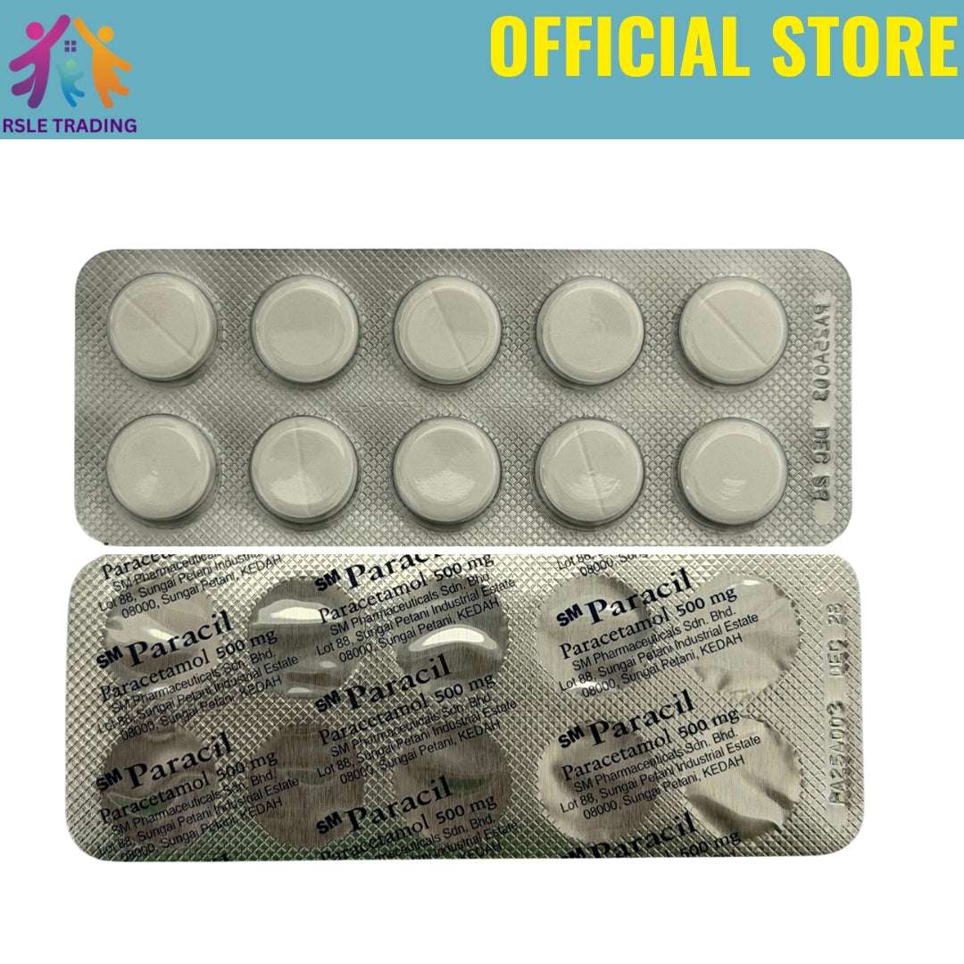 Paracil Paracetamol 500mg Tab 100's