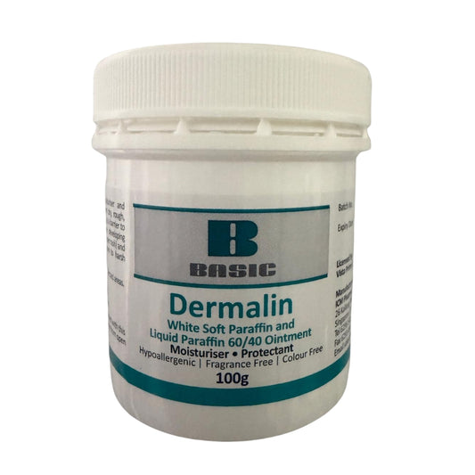 Dermalin 100g Soft Paraffin & Liquid Paraffin Ointment