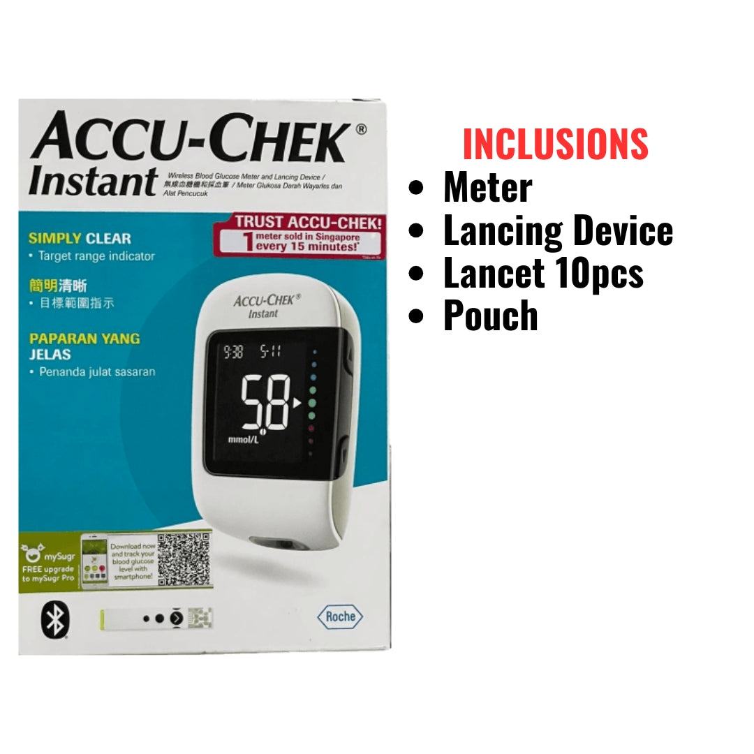 Accu-Chek Instant Meter ONLY (mmol/L) (includes Accu-Chek Softclix lancing device)