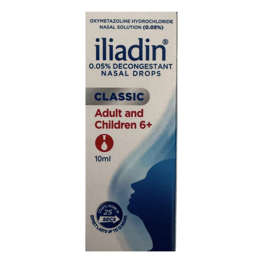 Iliadin Adult 10ml Nasal Drops 0.05%