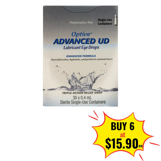 Optive Advanced UD Eye Drop 0.4ml 30s