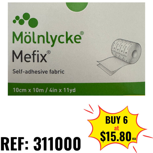 Mefix Self-Adhesive Fabric Tape 10cm x 10m