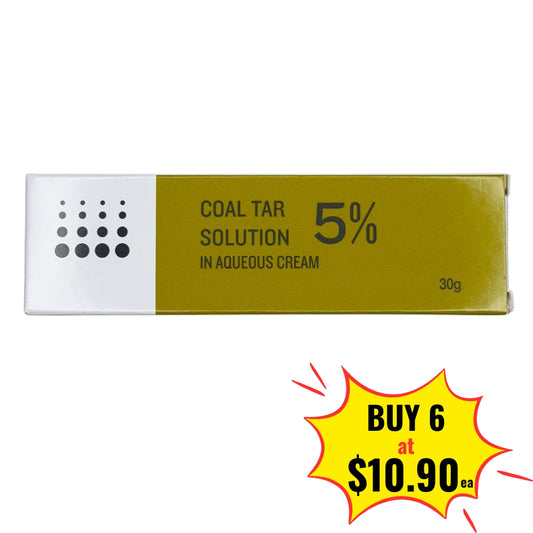 Coal Tar 5% In Aqueous Cream 30g
