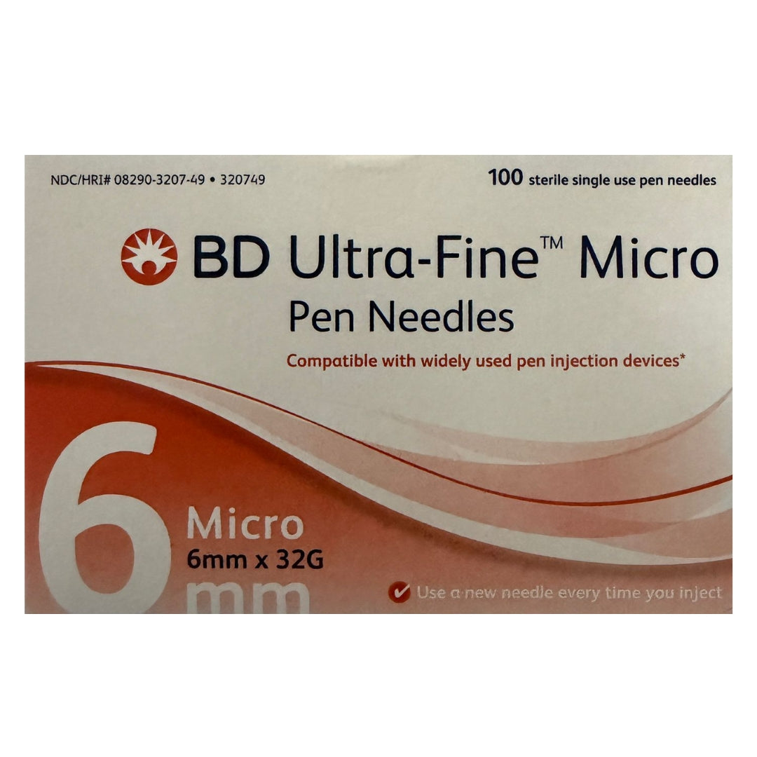BD Ultra-Fine PRO Pen Needle 32G × 6mm 100’s