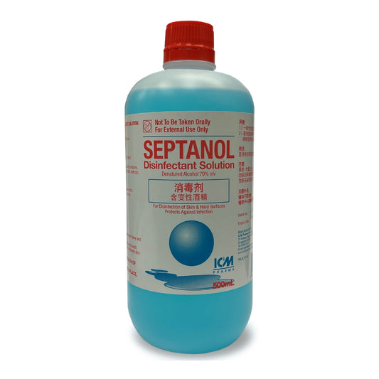 Septanol Denatured Alcohol 70% 500ml