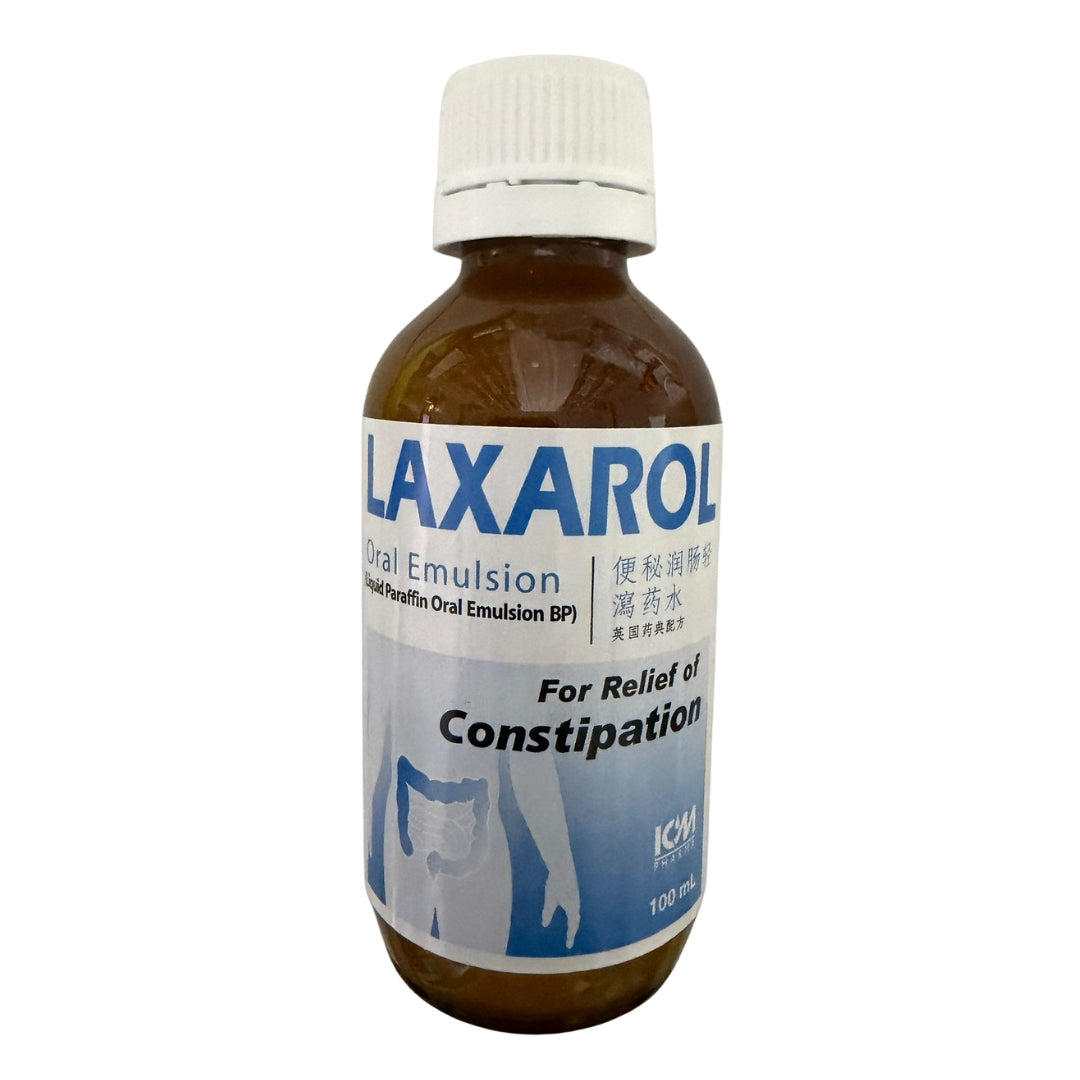 Laxarol Liquid Paraffin Oral Emulsion 100ml