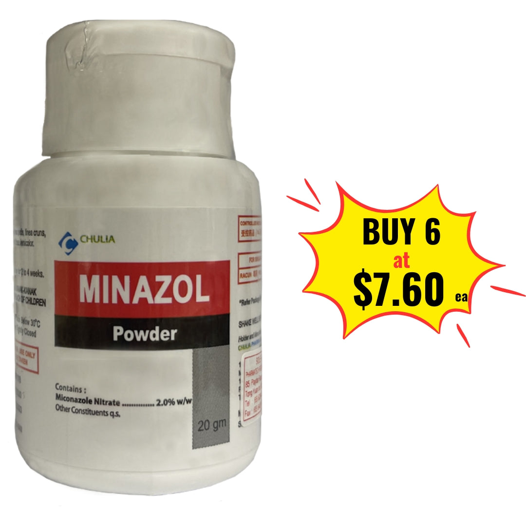 Minazol 2% Anti-Fungal Powder 20g