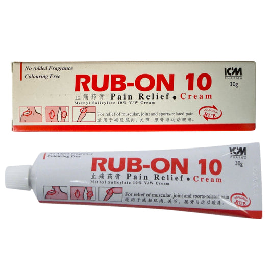 Rub-On 10 Pain Relief Cream 30g