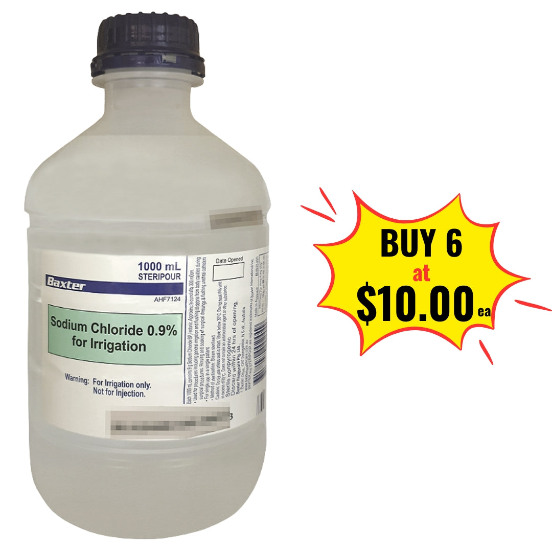 Baxter Sodium Chloride 0.9% 1000ml