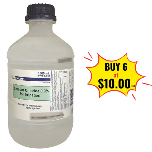 Baxter Sodium Chloride 0.9% 1000ml