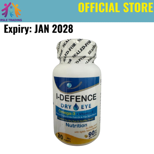 I-Defence Dry Eye Nutrition 90's – Support Healthy Eyes