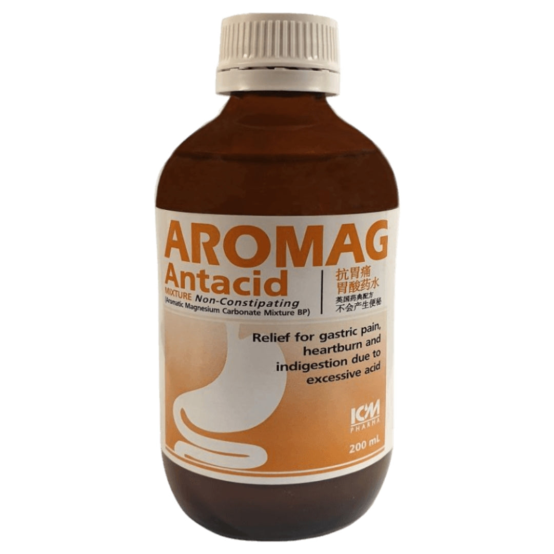 Aromag 200ml Antacid Magnesium Carbonate Aromatic Mixture