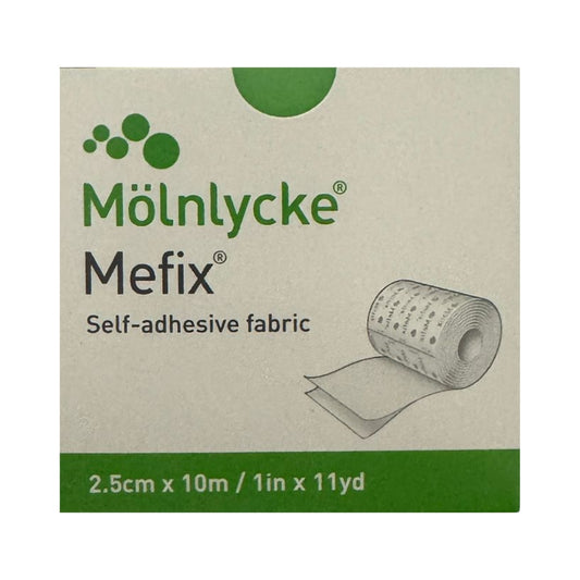 Mefix 2.5cm x 10m Self-adhesive Fabric Tape
