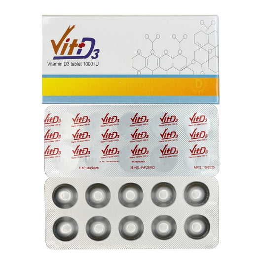 Vitamin D3 1000IU Tablets 100s