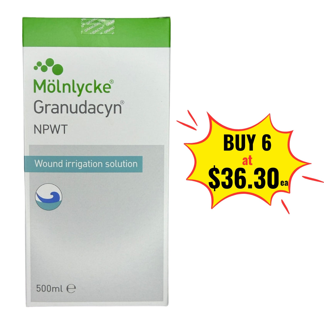 Granudacyn Wound Irrigation 500ml NPWT