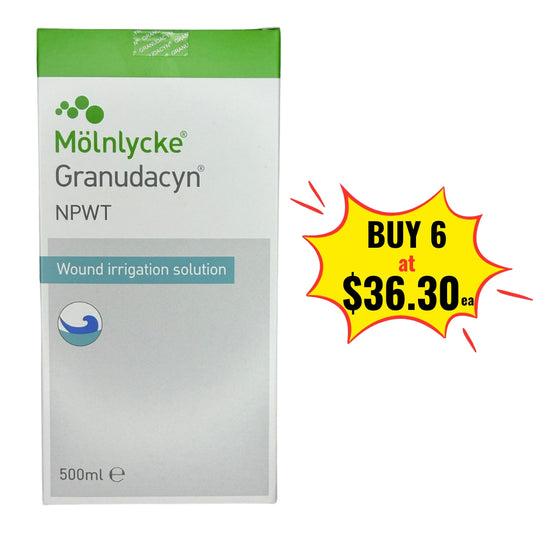 Granudacyn Wound Irrigation 500ml NPWT