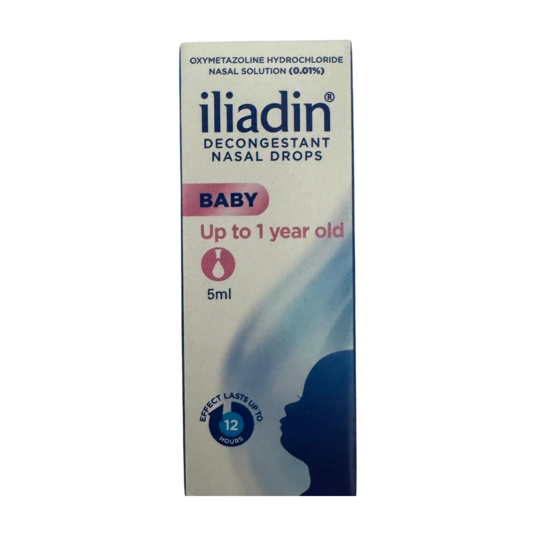 Iliadin Infant Nasal Drops 0.01% 5ml
