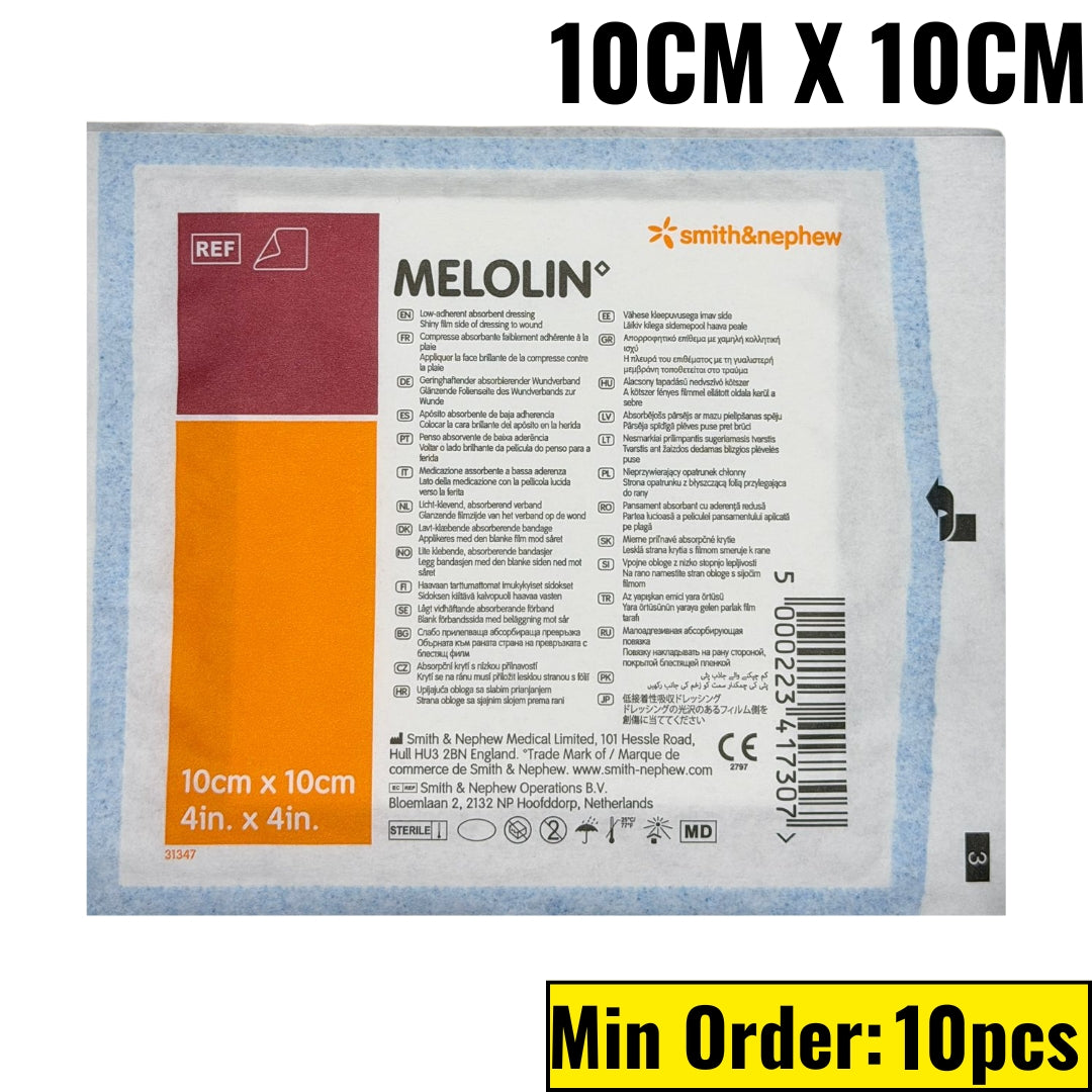 Smith & Nephew Melolin 10cm x 10cm 1s Dessing