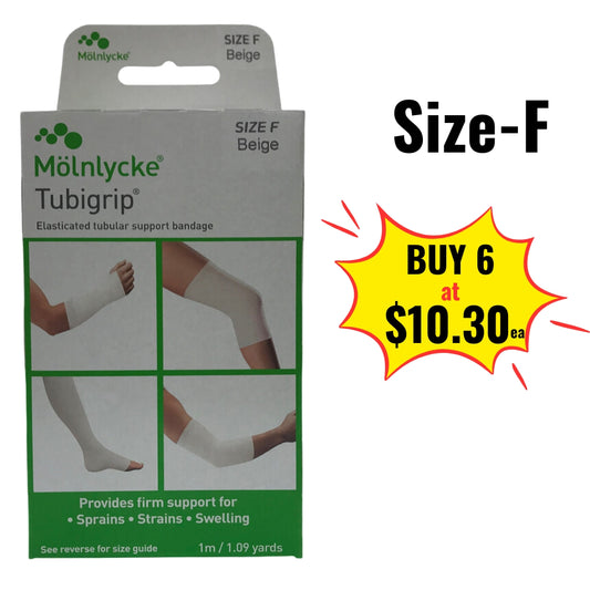 Tubigrip Size F 1 Meter (Beige)