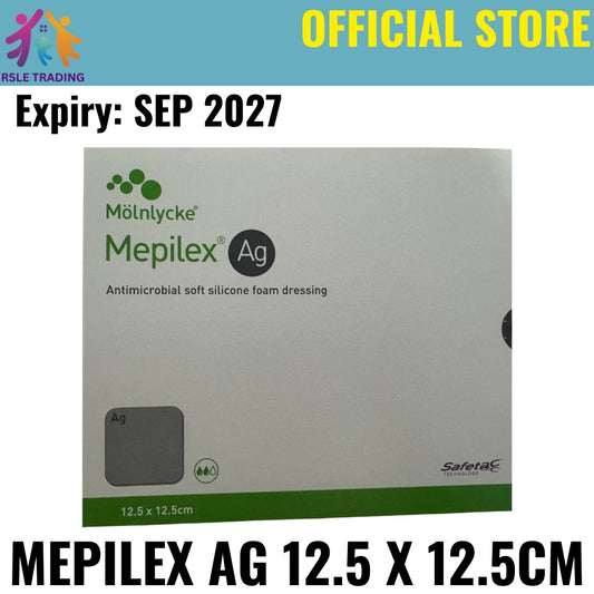 Mepilex Ag 12.5 x 12.5cm 5s ( 1 Box )