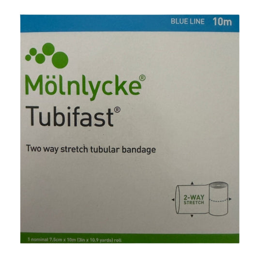 Tubifast Bandage Blue Line 7.5cm x 10m