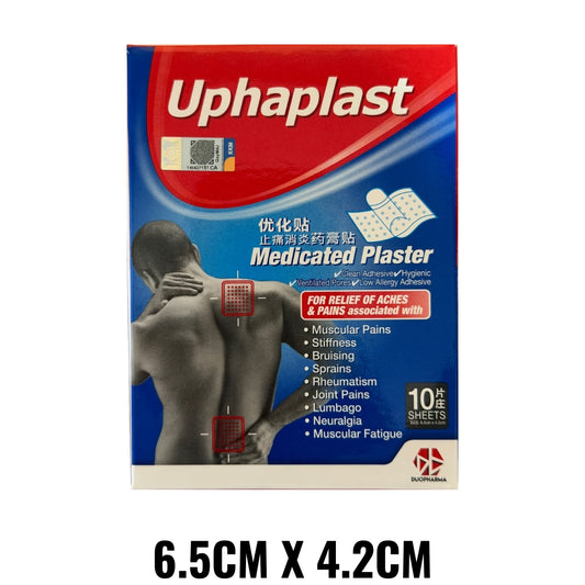 Uphaplast Medicated Plaster 10’s