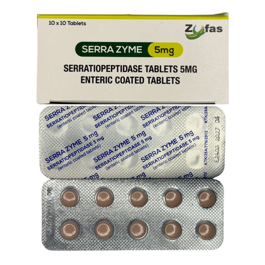 Serrazyme Tablet 5mg (Danzen Alternative) – 100 Tablets/Box