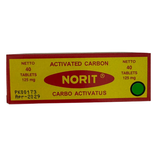 Norit Activated Carbon 125mg 40s