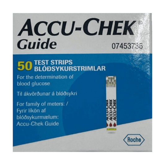 Accu Chek Guide Test Strip 50's