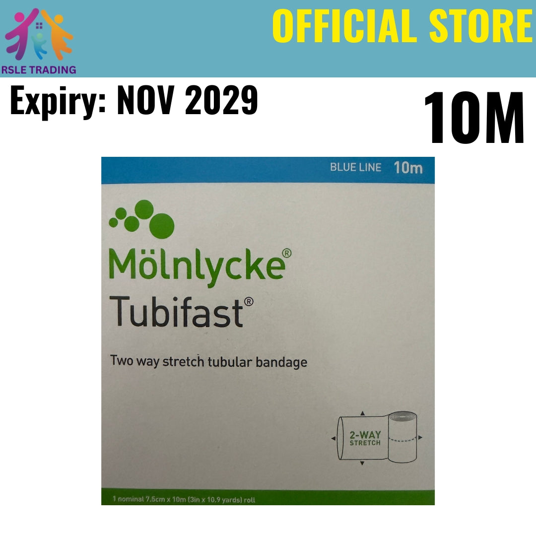 Tubifast Bandage Blue Line 7.5cm x 10m