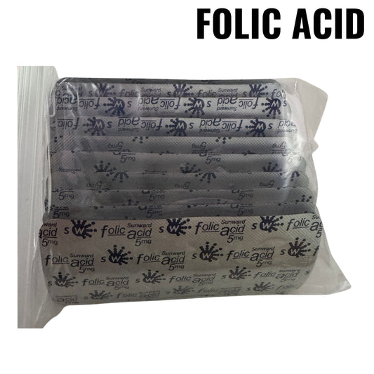 Sunward Folic Acid 5mg Tablets 100s